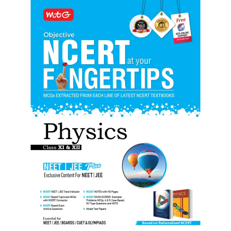 Objective NCERT at your FINGERTIPS Physics– NEET Books (Based on NCERT Latest Pattern For 2025 Exam)